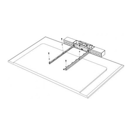 Poly - Support mural Studio X30 inversé